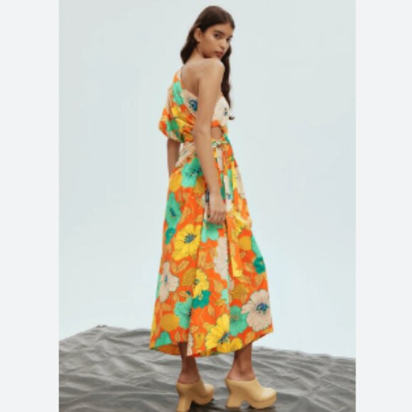 Alemais Piato One Shoulder Midi Dress - Picture 3 of 4